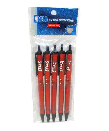 NBA Disposable Click Pens Chicago Bulls