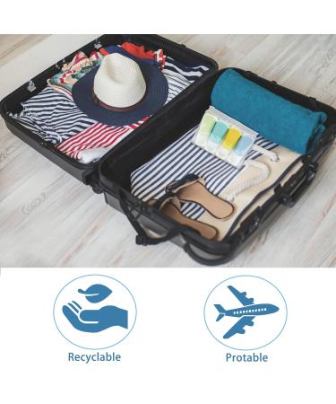 Silicone Travel Bottles Set - TSA-Approved 4 Pack for Shampoo Lotion & More - Leak-Proof Travel Accessories - Buy Online on SooperMarket.com