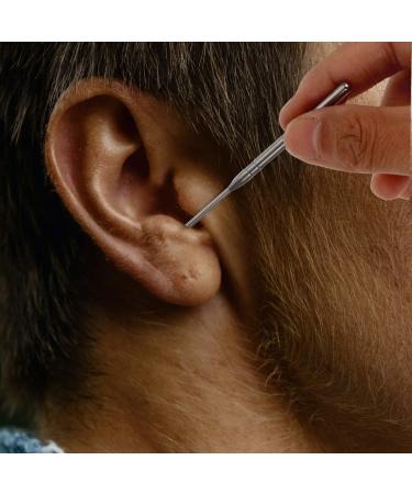 Stainless Steel Ear Curette Picks Removal Kit with Storage Box - Home, Outdoor, Travel - Buy Online on SooperMarket.com