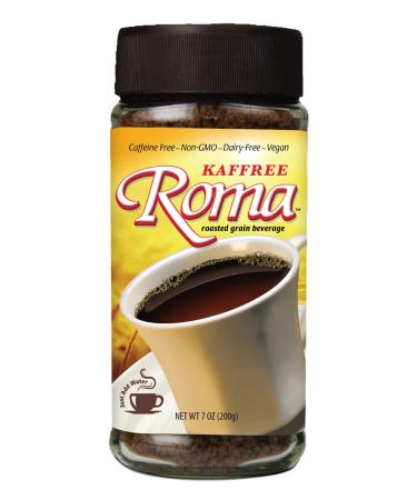 Kaffree Roma Kaffree Roma Roasted Grain Beverage, 7-Ounce (Pack of 3)