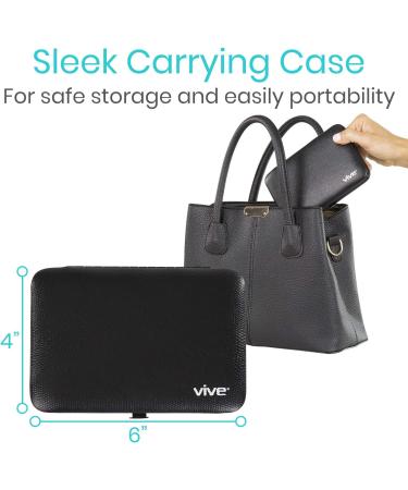 Vive Nail Clipper Set (15 Piece) - Manicure and Pedicure Tools for Men and Women - Includes File, Cuticle Trimmer, Tweezers, and Ear Pick - Black - Buy Online on SooperMarket.com