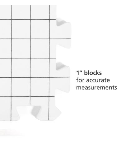 Hephaestus Crafts Blocking Mats for Knitting - Pack of 9 GRAY Blocking Boards with Grids for Needlepoint or Crochet. 150 T-pins - Buy Online on SooperMarket.com