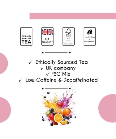 Thames Tea - Premium Flavoured Tea Selection for a Luxury British Experience | Loose Leaf Tea with Fruits | Tubebox (Mix of Joy Tea) - Buy Online on SooperMarket.com