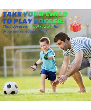 Clbort Children's & Adolescent Football Goalkeeper Gloves - Super Hold Double Protection Portable - Ideal for Young Keepers - Buy Online on SooperMarket.com