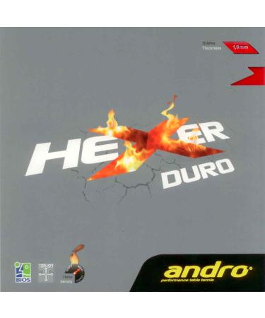 Andro Belage Hexer Duro Schwarz 1.9 mm