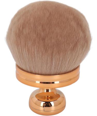 Makeup Brush Compact Electroplated Handle Mushroom Head Skin-Friendly Home Foundation Brush for Dressing Table - Buy Online on SooperMarket.com