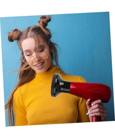Baluue 3 Pcs Hair Styling Hood Protective Cover Salon Hair Dryer Cover Hair Dryer for Curly Black Abs 16x15cmx3pcs Blackx3pcs - Buy Online on SooperMarket.com