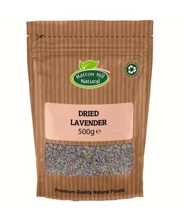 Dried Lavender Flowers 500g by Hatton Hill