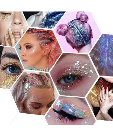 VERONNI Glitter Eyeshadow Palette - 15 Colors Matte Shimmer Glitter | High Pigment Eye Shadow Palette for Stage & Halloween Makeup - Buy Online on SooperMarket.com