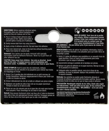 Ardell Lashtite Clear Adhesive 0.125 oz Bottle (Black Package) 3.7ml - 2 Pack - Buy Online on SooperMarket.com