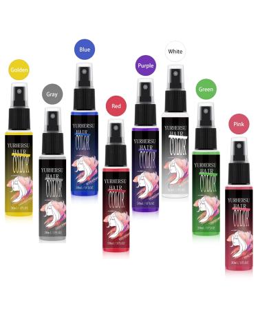 AKARY Golden Instant Vivid Hair Color Spray - Washable Temporary Dye for Quick Root Concealment | 1 oz - Buy Online on SooperMarket.com