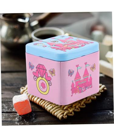 Alipis 4 pcs Tins Cases Containers Wedding Sweets Delicate Cans Cartoon Party Candy Tinplate - Buy Online on SooperMarket.com