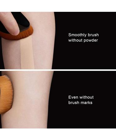 Foundation Brushes Makeup Brushes Fiber Hair for Micro Baking for Makeup Setting(Pink) - Buy Online on SooperMarket.com