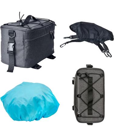 Disconano 8L Multifunctional Bicycle Rear Rack Bag - Carry Basketball/Football/Helmet - Hand/Ice/Lunch Bag - Gray - Buy Online on SooperMarket.com