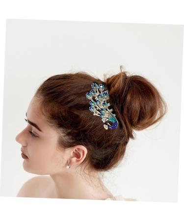 MUSISALY Diamond Phoenix Hair Comb Bride Hair Clip Rhinestone Barrette Comb Flower Girl Hair Clip Hair Combs for Women Bridal Headpieces for Wedding Flower Girl Barrette Wedding Hair Alloy - Buy Online on SooperMarket.com