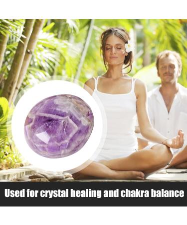 Palm Stone | Polished Energy Crystal Stone - Large Natural Gemstones Polished Stone for Home Decor Stress Relief & Meditation - Buy Online on SooperMarket.com