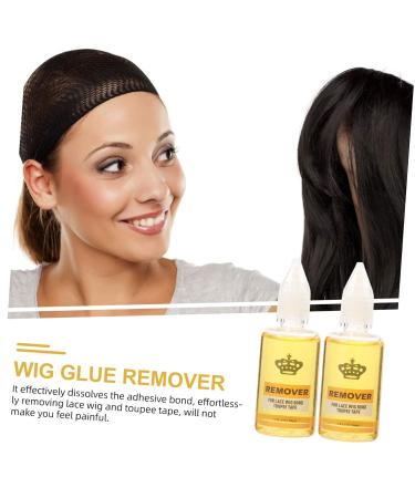 Gogogmee 2 Hair Extension Glue Remover Hair Bonding Remover Bonding Glue Remover Lace Glue Remover Hair Glue Remover Wig Adhesive Glue Remover Glue Remover for Lace Wig 30ml Remover Plastic - Buy Online on SooperMarket.com