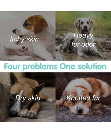 Nobleza Puppy Shampoo - Mild Safe & Non-Toxic Dog & Cat Shampoo for Smooth Fur & Odor Control with Coconut Fragrance (500ml) - Buy Online on SooperMarket.com