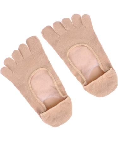 NO-Show Gel Socks for Dry Feet | Moisturizing Spa Socks & 5-Finger Invisible Design - Buy Online on SooperMarket.com