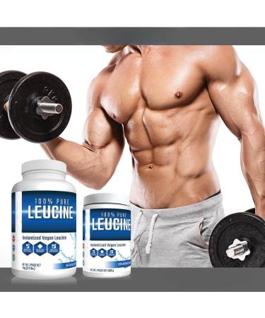100% Pure Leucine | Instantized Vegan Leucine | 5 Grams of Instantized Vegan Leucine for Protein Synthesis & Recovery | 200 Servings Per Container 1000 G (Unflavoured) Unflavoured 1KG - Buy Online on SooperMarket.com