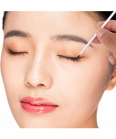PLAFOPE 100pcs Disposable Eyeliner Brush Makeup Eyeliner Wand Cosmetic Eye Wands Make up Kit White 9x6.5cm White - Buy Online on SooperMarket.com