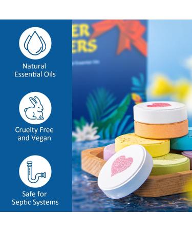 Aofmee 12 PCS Shower Steamers - Aromatherapy Relaxation Gifts for Mom, Wife - Perfect for Christmas, Birthday, Valentines - Shower Bombs for Women - Buy Online on SooperMarket.com