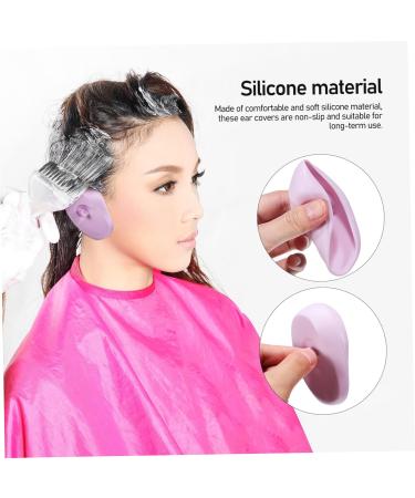 Gogogmee 4 Pairs Hairdressing Ear Covers Ear Covers for Hair Dryer Ear Covers for Swimming Ear Covers for Shower Silicone Hair Dyeing Ear Covers Silicone Hair Dyeing Earmuffs Ear Protectors - Buy Online on SooperMarket.com