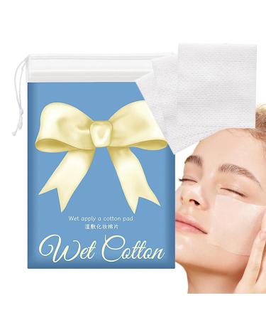 Makeup Remover Cotton Pads | Stretchable Cosmetics Removal Pads Set of 200 Super Fit Face Cleansing Pads Breathable Pads for Cosmetics Removal All Skin Types Comoda