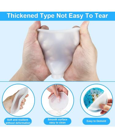 Thickened Coaster & Candle Holder Resin Molds - 4pc Set for DIY Epoxy Resin Casting and Home Decor - Buy Online on SooperMarket.com