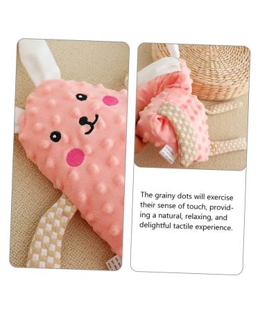 Warmhm Baby Comfort Towel & Plush Toy | Soft Bath Towel for Toddlers & Infants | Newborn Toy & Towel Set - Rosa 30x15 cm - Buy Online on SooperMarket.com