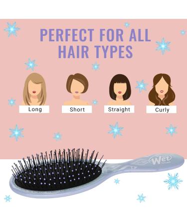 Disney Elsa Wet Brush - Original Detangler for All Hair Types | Ultra-Soft IntelliFlex Bristles | Protects Against Split Ends - Buy Online on SooperMarket.com