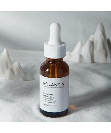 ROLANYIN Retinol 1% in Squalane Serum - Anti-Aging Moisturizer for Youthful Skin | Buy Internationally - Buy Online on SooperMarket.com