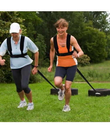 Adjustable Sled Harness Tire Pulling Belt | Speed Resistance Power Trainer for Weight Training - International Shipping Available - Buy Online on SooperMarket.com
