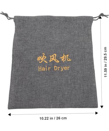 Hemoton Hair Dryer Bag Blow Dryer Bag for Hair Dryer Hair Dryer Storage Hair Curler Travel Drawstring - Buy Online on SooperMarket.com