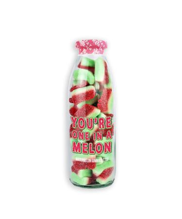 One in a Melon - Gummy Sweets in Reusable Glass Bottle 375g