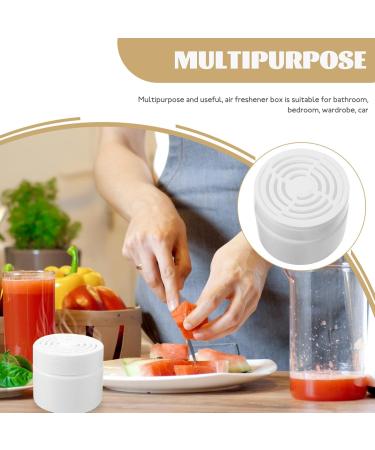10pcs Empty Refillable Fragrance Diffuser Box - 150ml Hollow Lid Case for Bathroom Bedroom & Car - Buy Online on SooperMarket.com