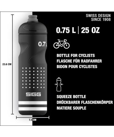 SIGG Pulsar Bike Bottle - 0.75L Squeezable Dishwasher Safe Leak-Proof Lightweight BPA-Free - International Shipping Available - Buy Online on SooperMarket.com