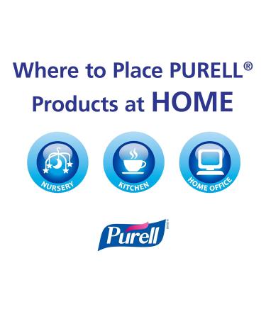 PURELL Advanced Hand Sanitizer Gel with Aloe - 8 oz Pump Bottles (Pack of 4) - Buy Online on SooperMarket.com