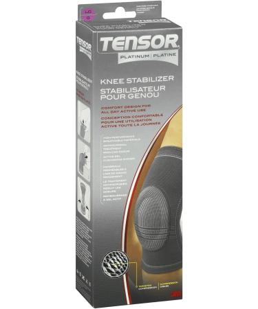 Tensor Knee Stabilizing Brace L Knee Stabilizing Brace 1 Count (Pack of 1) Gray - Buy Online on SooperMarket.com