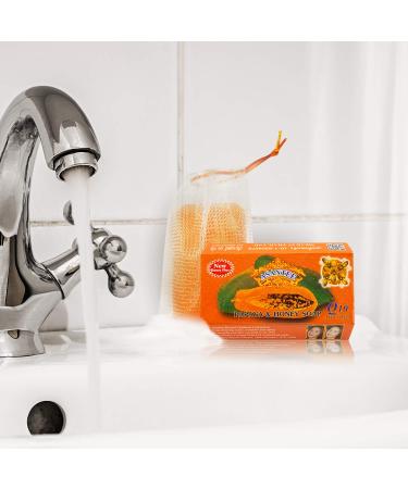 Asantee Papaya and Honey Skin Whitening Facial Soap 125g - Brightens and Nourishes Skin - Buy Online on SooperMarket.com