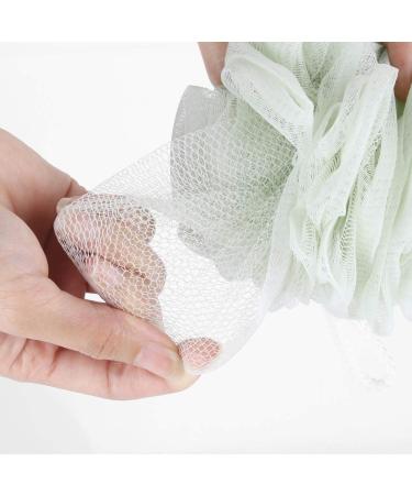 8-Pack Small Mesh Pouf Bath Sponges - Exfoliating Shower Ball Set - Buy Online on SooperMarket.com