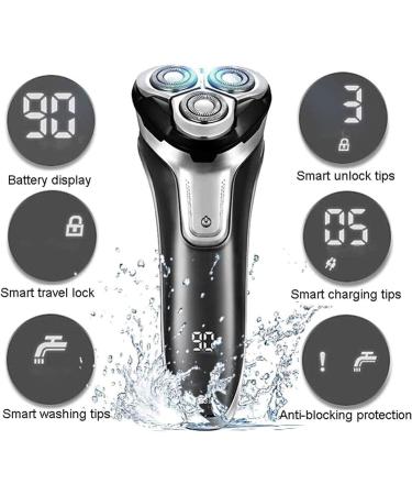 Buy Rechargeable Electric Razor | Mens Electric Shaver with Pop Up Beard Trimmer - International Shipping Available - Buy Online on SooperMarket.com