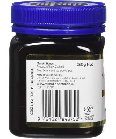 Manuka Doctor 240 MGO Manuka Honey 250 g - Buy Online on SooperMarket.com