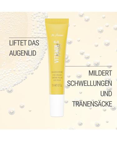 M. Asam Vitamin C Bright Eye Cream 15ml - Radiant Eye Care with Caffeine & Pineapple for Lifting & Vitalizing Effects - International Shipping Available - Buy Online on SooperMarket.com