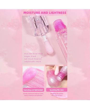 Lip Oil Discoloring Lip Oil Lip Lines Non-Stick Cup Non-Fading Lip Glaze Moisturising Lip Oil 6.5 ml ZrT276 (Pink One Size) 1 count (Pack of 1) pink - Buy Online on SooperMarket.com