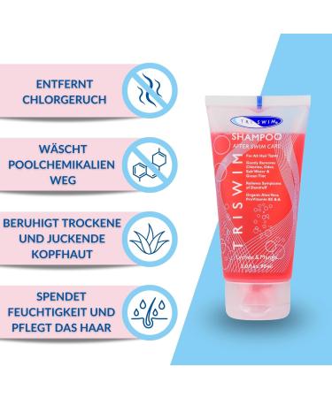 Triswim Anti-Chlorine Travel Set | Chlorine Removal Skin Care for Swimmers | Essential Anti-Chlorine Cosmetics (4x90ml) - Buy Online on SooperMarket.com