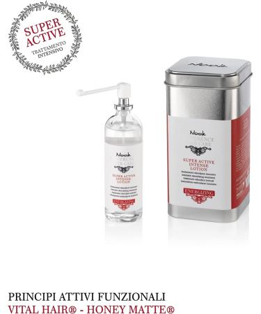 Nook Energizing - Super Active Intense Lotion anti-hair loss treatment intensive and stimulating - tested in nickel chrome and cobalt 100ml. - Buy Online on SooperMarket.com