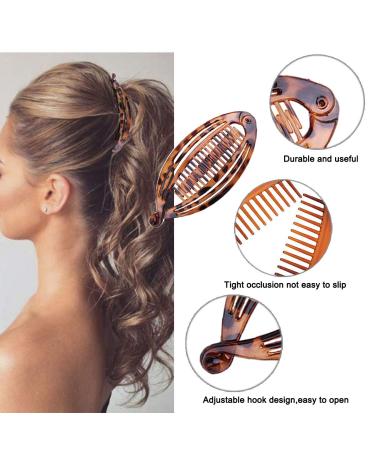 Aaiffey 4pcs Vintage Banana Hair Clips for Thick Curly Hair - Hair Accessories Set for Women - Buy Online on SooperMarket.com