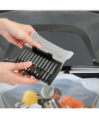 Activated Charcoal Odor Filters 4 Pack - Compatible with iTouchless Trash Cans 8 Gallon and Larger - Eliminates Trash Odors and Deodorizes Dustbins - Buy Online on SooperMarket.com
