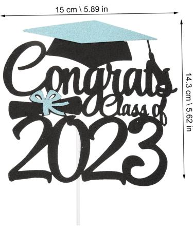 HOMSFOU 24 Pcs Graduation Cake Decorating Graduation Decorations Graduation Cap Cupcake Topper Class a Customs Graduation Party Cake Decorations Phd Cake Picks Ornament Paper Cup - Buy Online on SooperMarket.com